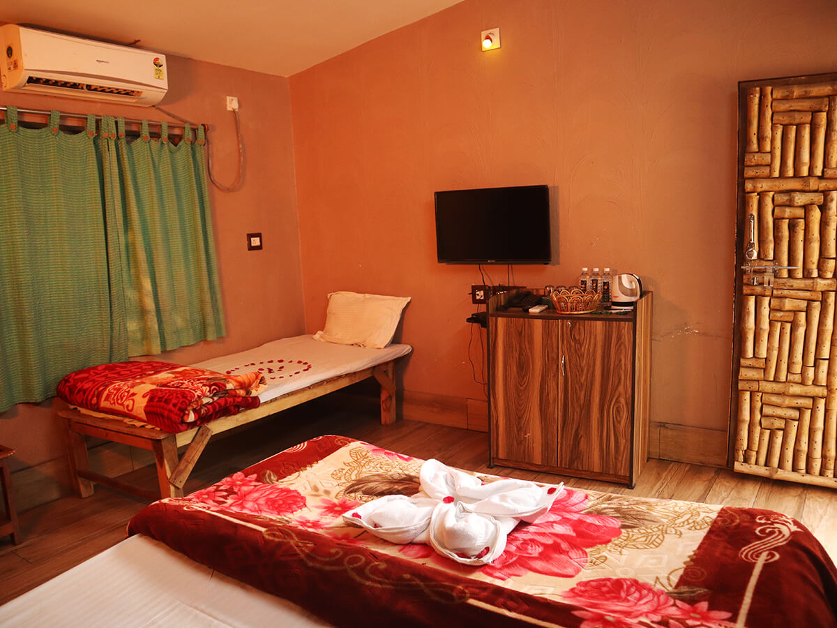 Super Deluxe Triple Bedroom view 2
